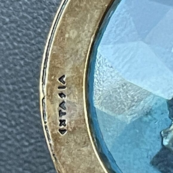 Retired Extasia Glass Intaglio Cameo Pendant Pools of Light Glass Bead Necklace - Picture 11 of 16